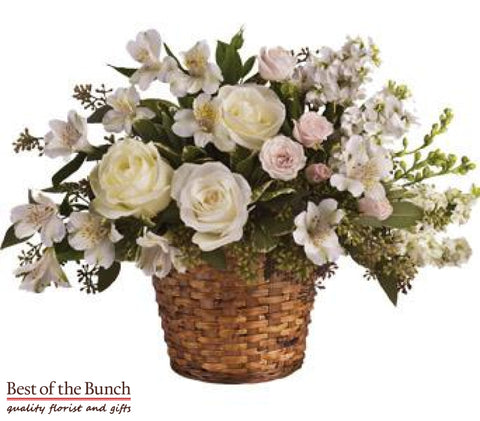 Flower Basket Secret Garden - Best of the Bunch Florist Wellington
