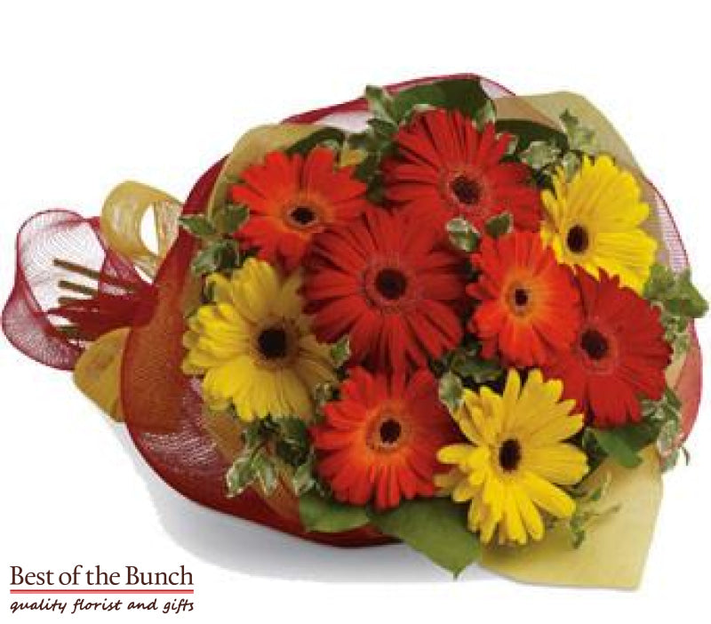 Flower Bouquet Bright Delight - Best of the Bunch Florist Wellington