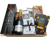 Chocolates and wine sharing platter gift box Chocolates with wine or champagne delivered Wellington same day delivery. Chocolates with wine or champagne sharing platter gift box delivered Wellington. Chocolate with wine or champagne sharing platter gift ideas for boxes baskets and hampers delivered same day in Wellington