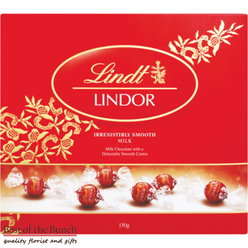 Lindt Swiss Chocolates - Lindt Lindor Milk Chocolate Box 197g - Best of the Bunch Florist Wellington