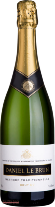 New Zealand Sparkling Wine - Daniel Le Brun Marlborough Brut NV - Wine Delivered In A Wine Gift Bag / Box - Best of the Bunch Florist Wellington