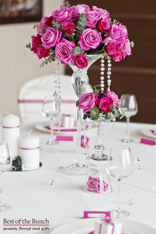 Table Flower Arrangement Glistening Berry - Best of the Bunch Florist Wellington