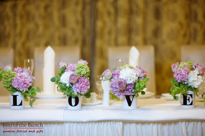 Table Flower Arrangement Summer Bundle - Best of the Bunch Florist Wellington