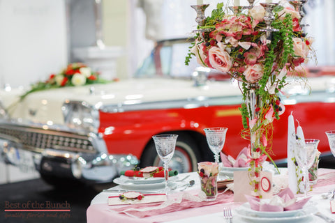 Table Flower Arrangement Sumptuous - Best of the Bunch Florist Wellington