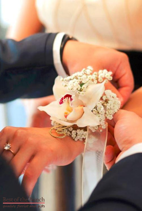 Wrist Corsage Delicacy - Best of the Bunch Florist Wellington
