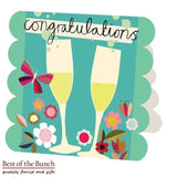 Congratulations Greeting Card - Best of the Bunch Florist Wellington