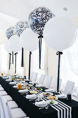Giant XXL Extra Large Round Latex Helium Balloons 60cm &amp; 90cm