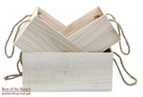 1 x NZ Made Wooden Gift Box / Wooden Tray with handles