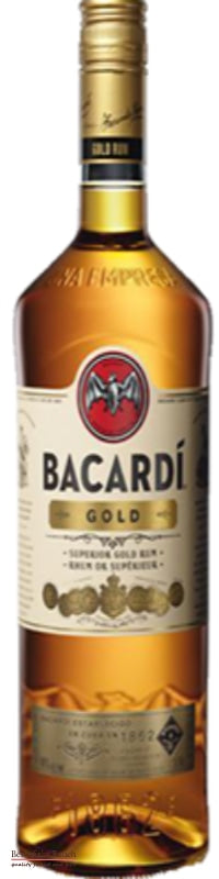 Bacardi Gold Rum Carta Oro - Best of the Bunch Florist Wellington