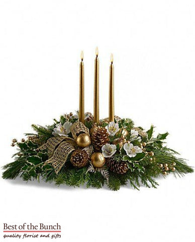 Christmas Centerpiece Royal Christmas - Best of the Bunch Florist Wellington