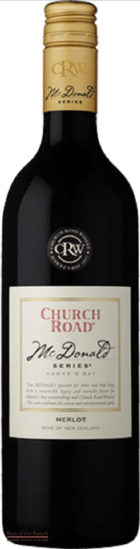 Church Road Mc Donald Series Hawke's Bay Merlot - Wine Delivered In A Wine Gift Bag / Box - Best of the Bunch Florist Wellington