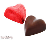 Donovans New Zealand Chocolates - Milk Chocolate Heart in Red Foil 25g - Best of the Bunch Florist Wellington