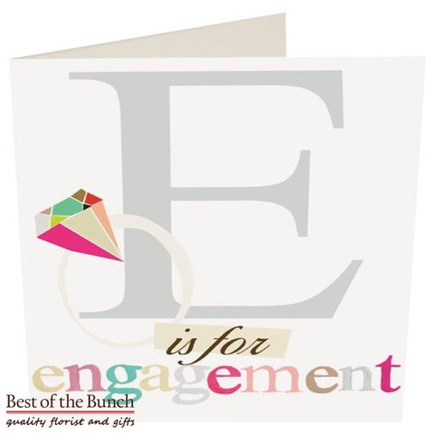 Engagement Greeting Card - Best of the Bunch Florist Wellington