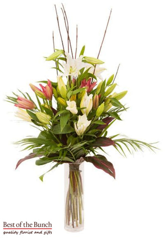 Flower Arrangement Sleek Beauty - Best of the Bunch Florist Wellington