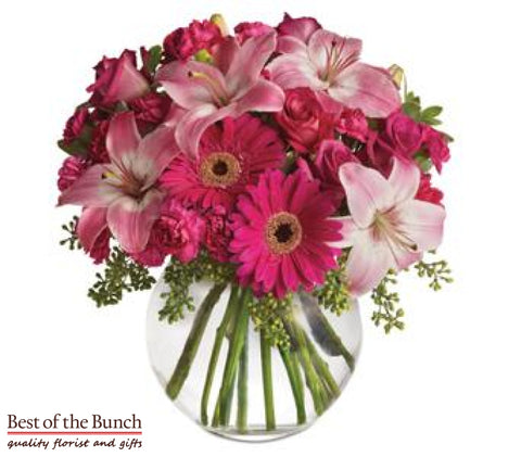Flower Bouquet Charm Her - Best of the Bunch Florist Wellington