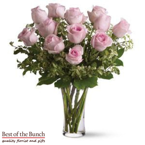 Flower Bouquet Perfectly Pink Roses - Best of the Bunch Florist Wellington
