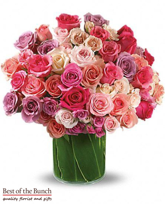 Flower Bouquet Rose Rapture - Best of the Bunch Florist Wellington