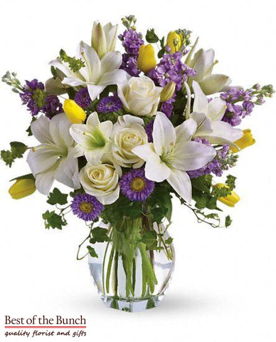 Flower Bouquet Spring Waltz - Best of the Bunch Florist Wellington