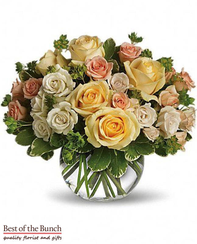 Flower Bouquet This Magic Moment With Vase - Best of the Bunch Florist Wellington