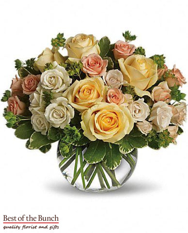 Flower Bouquet This Magic Moment With Vase - Best of the Bunch Florist Wellington