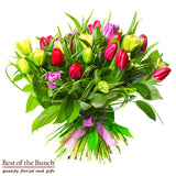 Flower Bouquet Tulips - Best of the Bunch Florist Wellington