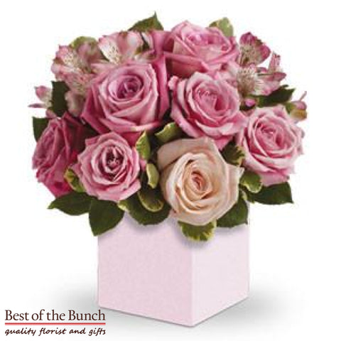 Flower Box Bouquet Indulge Her - Best of the Bunch Florist Wellington