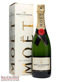 French Champagne - Moet & Chandon Brut Imperial - Delivered In A Gift Box - Best of the Bunch Florist Wellington