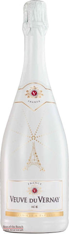 French Sparkling Wine - Veuve de Vernay France Ice Wine Demi-Sec- Wine Delivered In A Wine Gift Bag / Box - Best of the Bunch Florist Wellington