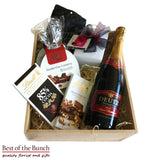 Gift Box Chocolate & Wine Lovers With Wine or Drinks - Best of the Bunch Florist Wellington