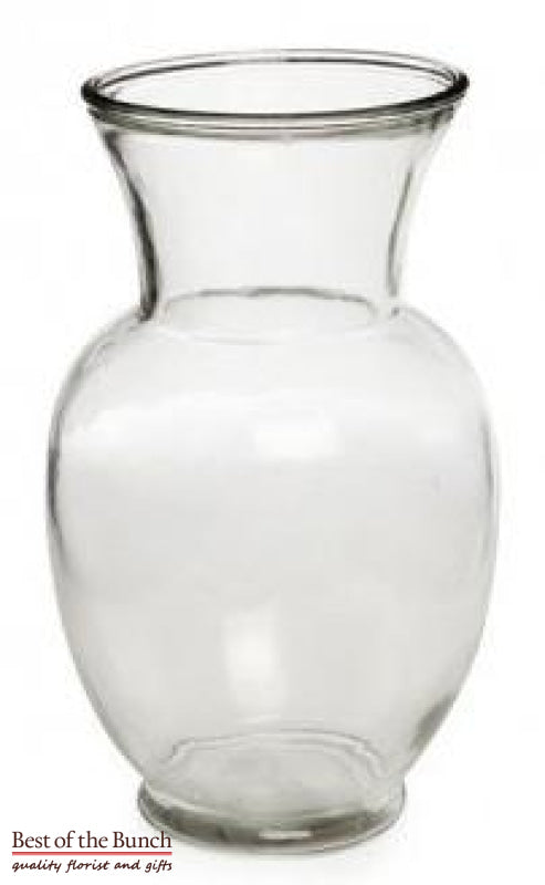 Glass Country Ginger Vase - Best of the Bunch Florist Wellington