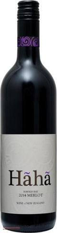 HaHa Hawke's Bay Merlot - Wine Delivered In A Wine Gift Bag / Box - Best of the Bunch Florist Wellington