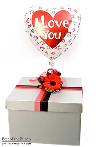 Helium Balloon in a Box - Choose your occasion - Foil Helium Balloon 45cm (18") - Best of the Bunch Florist Wellington