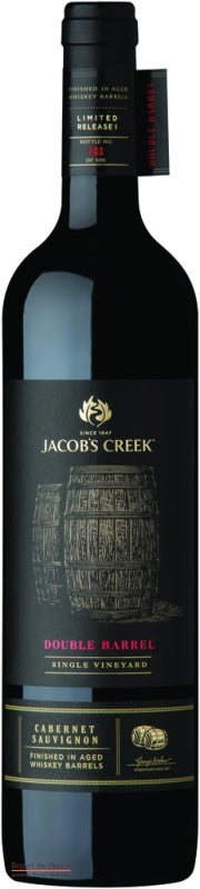 Jacobs Creek Double Barrel Barossa Valley Australian Cabernet Sauvignon - Wine Delivered In A Wine Gift Bag / Box - Best of the Bunch Florist Wellington