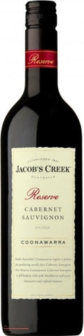 Jacobs Creek Reserve Coonawarra Australian Cabernet Sauvignon - Wine Delivered In A Wine Gift Bag / Box - Best of the Bunch Florist Wellington