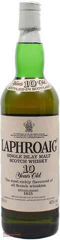 Laphroaig 10 Year Old - Single Malt Scotch Whisky - Delivered In A Gift Box - Best of the Bunch Florist Wellington