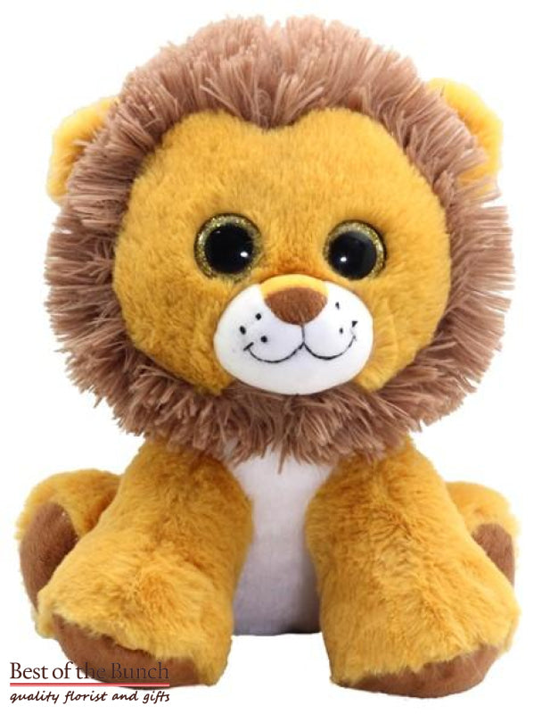 Leo the Lion Big Eyes Soft Toy - Best of the Bunch Florist Wellington