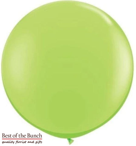 Light Lime Green Round Latex Giant XXL Extra Large Helium Balloon 60cm (24") OR 90cm (36") - Best of the Bunch Florist Wellington