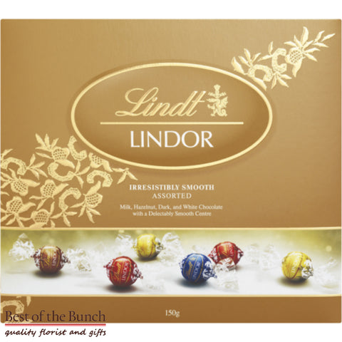 Lindt Swiss Chocolates - Lindt Lindor Assorted Chocolate Box 150g - Best of the Bunch Florist Wellington