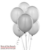 Metallic Gold, Silver, Black Latex - Solid Colours Bouquet of Helium Balloons  - Choose Your Colours - Best of the Bunch Florist Wellington