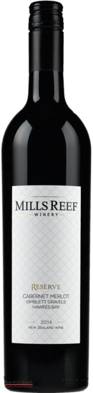 Mills Reef Reserve Hawke's Bay Cabernet Merlot - Wine Delivered In A Wine Gift Bag / Box - Best of the Bunch Florist Wellington