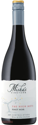 Misha's Vineyard The High Note Central Otago Pinot Noir - Wine Delivered In A Wine Gift Bag / Box - Best of the Bunch Florist Wellington