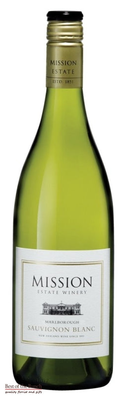 Mission Estate Hawke's Bay Sauvignon Blanc - Wine Delivered In A Wine Gift Bag / Box - Best of the Bunch Florist Wellington