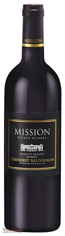 Mission Estate Reserve Hawke's Bay New Zealand Cabernet Sauvignon - Wine Delivered In A Wine Gift Bag / Box - Best of the Bunch Florist Wellington