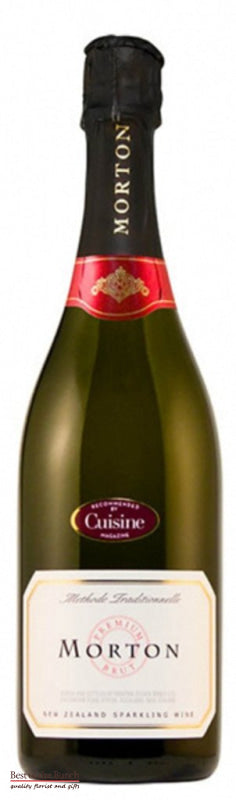 New Zealand Sparkling Wine - Morton Brut Methode Traditionnelle - Wine Delivered In A Wine Gift Bag / Box - Best of the Bunch Florist Wellington