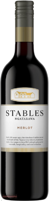 Ngatarawa Stables Hawke's Bay Merlot - Wine Delivered In A Wine Gift Bag / Box - Best of the Bunch Florist Wellington