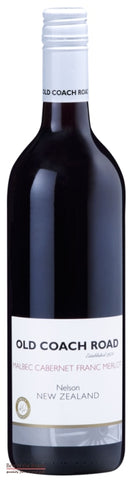 Old Coach Road Nelson Merlot Malbec Cabernet Franc - Wine Delivered In A Wine Gift Bag / Box - Best of the Bunch Florist Wellington