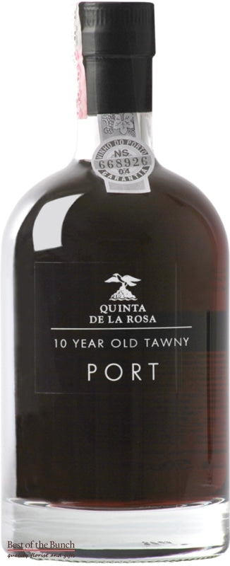 Quinta De La Rosa Tawny Port 10 Year Old  - Portugal (500ml) - Delivered In A Gift Box - Best of the Bunch Florist Wellington