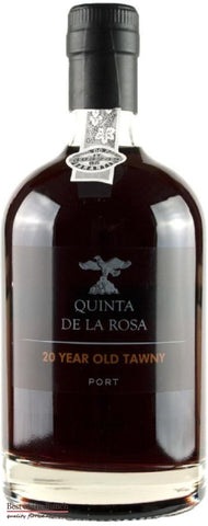 Quinta De La Rosa Tawny Port 20 Year Old  - Portugal (500ml) - Delivered In A Gift Box - Best of the Bunch Florist Wellington