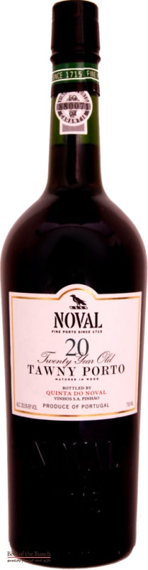 Quinta Do Noval Tawny Port 20 Year Old - Portugal (750ml) - Delivered In Original Presentation Wooden Gift Box - Best of the Bunch Florist Wellington