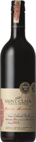 Saint Clair James Sinclair Hawke's Bay Cabernet Merlot - Wine Delivered In A Wine Gift Bag / Box - Best of the Bunch Florist Wellington